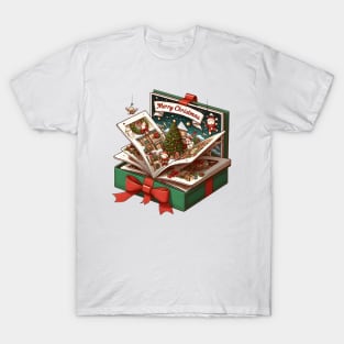 Festive Cartoon Delights: Elevate Your Holidays with Cheerful Animation and Whimsical Characters! T-Shirt